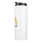 Kings Peak Utah Retro Thermosbecher (Nach rechts gedreht)