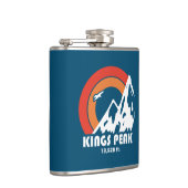 Kings Peak Utah Sun Eagle Flachmann (Rechts)