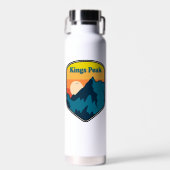 Kings Peak Utah Sunrise Trinkflasche (Vorne)
