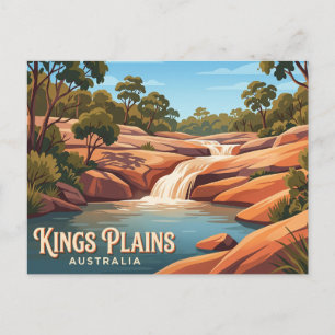 Kings-Plains-Nationalpark Australien Postkarte