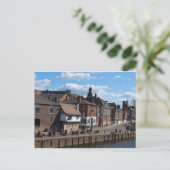 Kings Staith York River House Postkarte (Stehend Vorderseite)