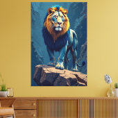 King's Summit Leinwanddruck (Insitu (Wohnzimmer))