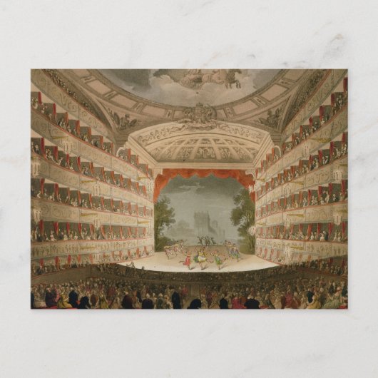 Kings Theater Opera House Postkarte (Vorderseite)