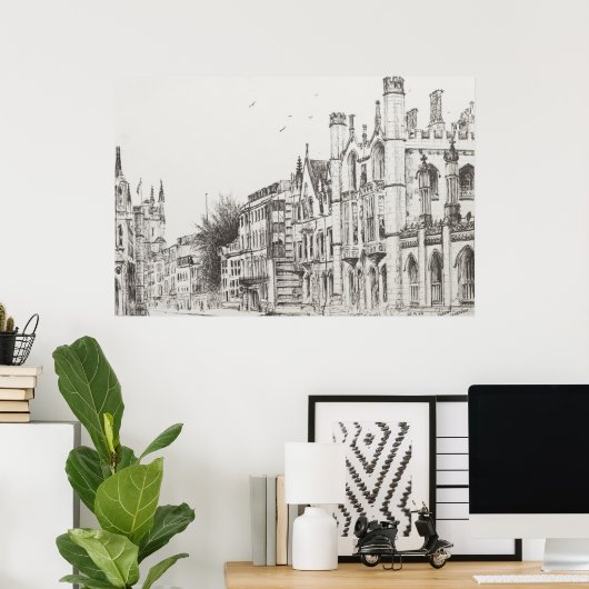 Kings Uni Cambridge 2007 Poster (Heimbüro)