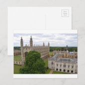 'King's Uni, Cambridge' Postkarte (Vorne/Hinten)