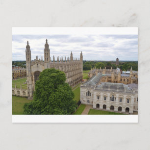 'King's Uni, Cambridge' Postkarte