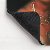 King's "White Plume" Mousepad (Ecke)