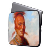 King's "Wicked Chief" Notebook-Ärmel Laptopschutzhülle (Vorderseite Links)