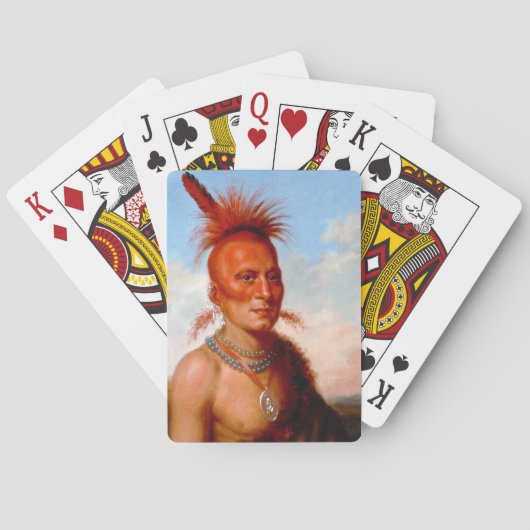 King's"Wicked Chief" Spielkarten (Rückseite)