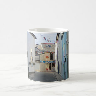 Kingsand und Cawsand Straße in Cornwall Kaffeetasse