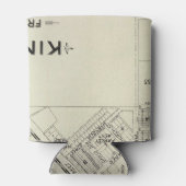 Kingsburg, Kalifornien Dosenkühler (Rückseite)