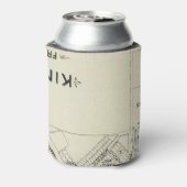 Kingsburg, Kalifornien Dosenkühler (Kanne Rückseite)