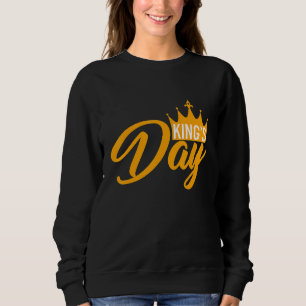 Kingsday Orange Amsterdam Koningsdag Kings Day Net Sweatshirt