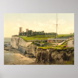 Kingsgate Castle, Margate, Kent, England Poster