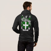 Kingsley Coat of Arms Men Hoodie (Schwarz voll)