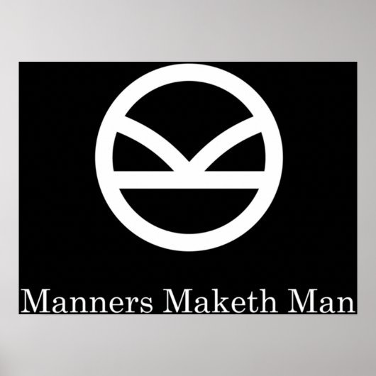 Kingsman Secret Service - Manners Maketh Man Poster (Vorne)