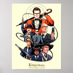 Kingsman The Golden Circle Film Poster