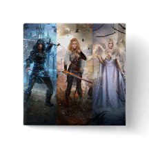 Kingsmen Chronicles Trilogy Fantasy Art Button But