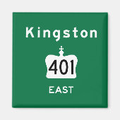 Kingston 401 magnet (Vorne)