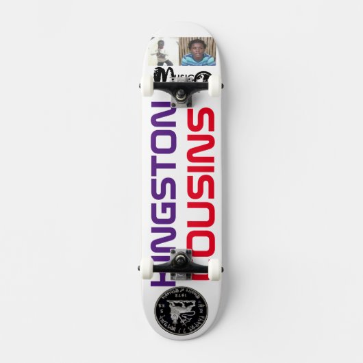 KINGSTON COUSINS OFFIZIELL Skateboard (Vorderseite)