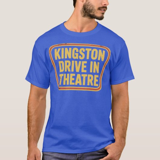 Kingston Drive-In Theater Kingston, MA T-Shirt (Vorderseite)