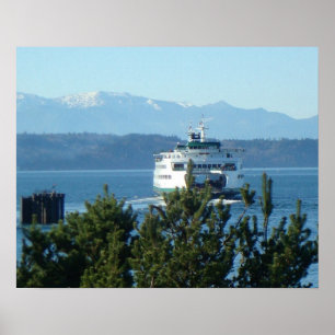 Kingston-Fähre, die Plakat verlässt