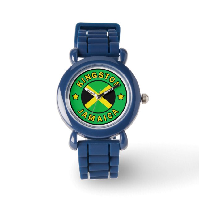 Kingston Jamaica Armbanduhr (Vorderseite)
