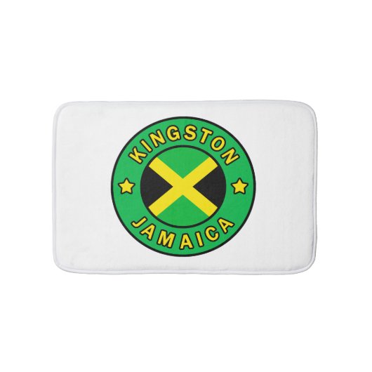 Kingston Jamaica Badematte (Vorderseite)