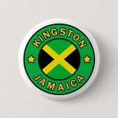 Kingston Jamaica Button (Vorderseite)