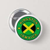 Kingston Jamaica Button (Vorne & Hinten)