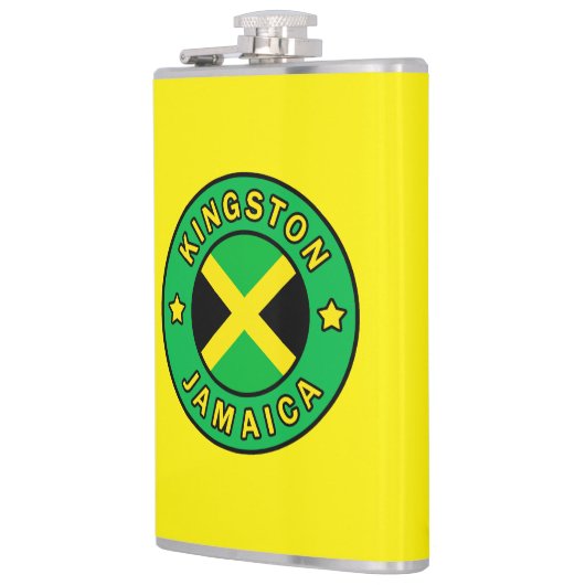 Kingston Jamaica Flachmann (Links)