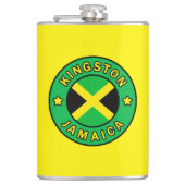 Kingston Jamaica Flachmann (Vorderseite)