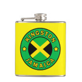 Kingston Jamaica Flachmann (Vorderseite)