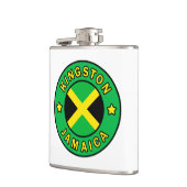 Kingston Jamaica Flachmann (Links)