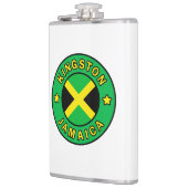 Kingston Jamaica Flachmann (Links)