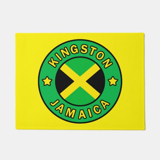 Kingston Jamaica Fußmatte (Vorderseite)