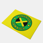 Kingston Jamaica Fußmatte (Schrägansicht)