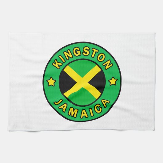 Kingston Jamaica Handtuch (Horizontal)