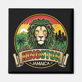 Kingston Jamaica Island Caribbean Magnet