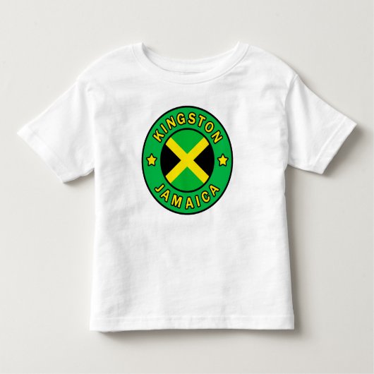 Kingston Jamaica Kleinkind T-shirt (Vorderseite)