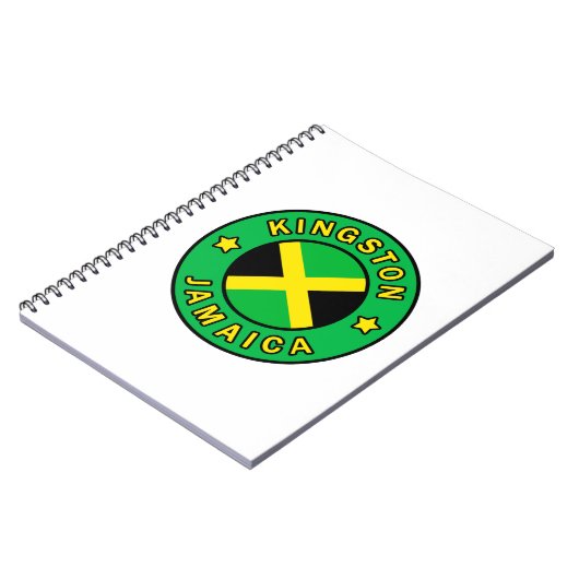 Kingston Jamaica Notizblock (Linke Seite)