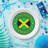 Kingston Jamaica Pappteller (Party)