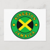 Kingston Jamaica Postkarte (Vorderseite)