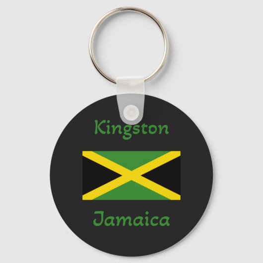 Kingston Jamaica - Schlüsselanhänger der jamaikani (Vorderseite)