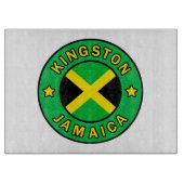 Kingston Jamaica Schneidebrett (Vorderseite)