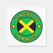 Kingston Jamaica Serviette (Vorderseite)