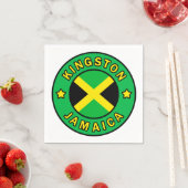 Kingston Jamaica Serviette (Beispiel)