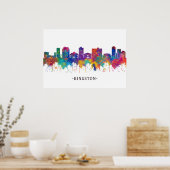 Kingston Jamaica Skyline Poster (Küche)