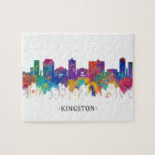 Kingston Jamaica Skyline Puzzle (Horizontal)