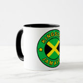 Kingston Jamaica Tasse (Vorderseite Links)